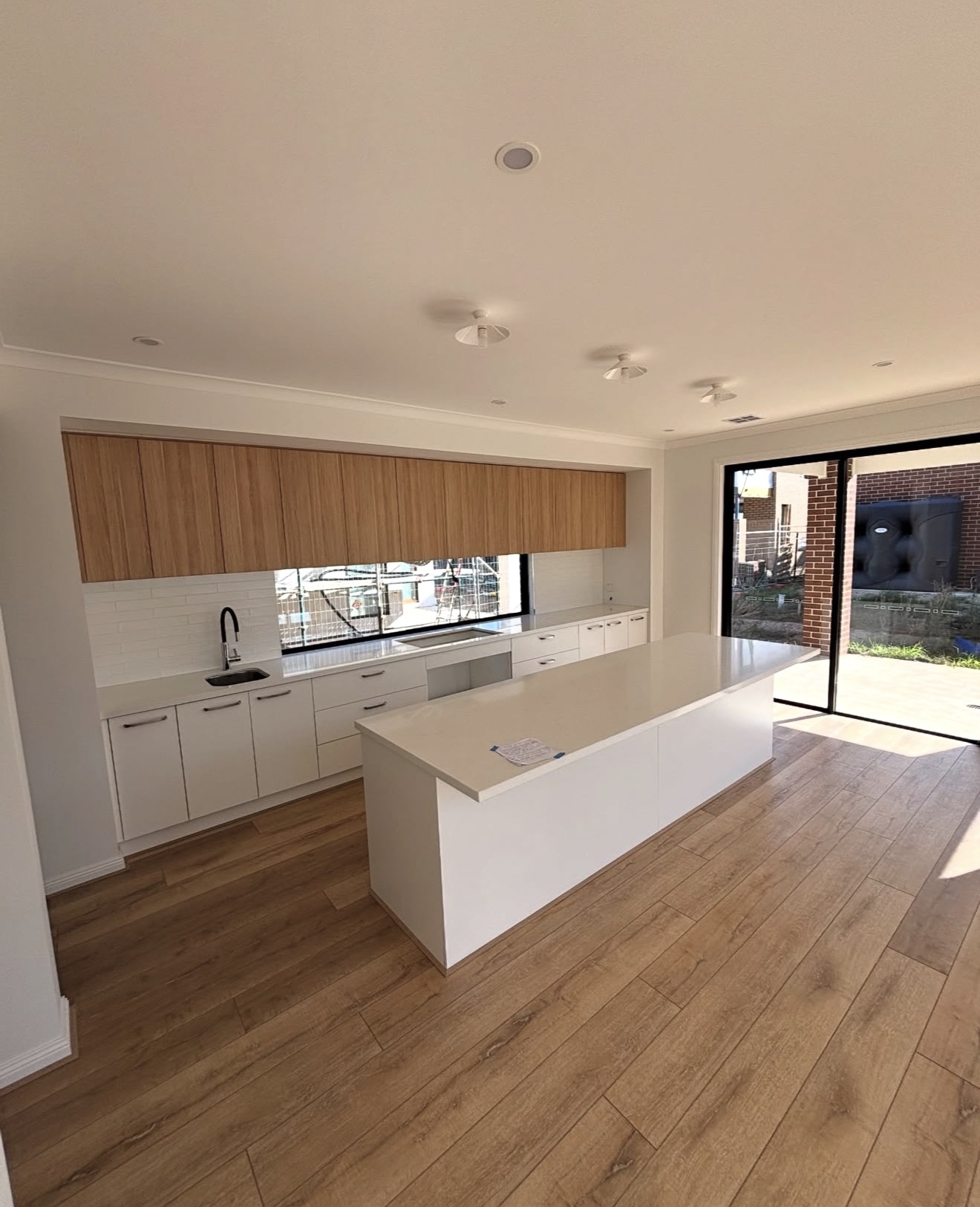Kitchen with long island, Ballarat